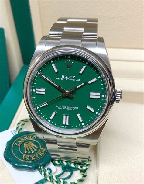 accessori rolex quadrante gmt verde|Orologio Rolex Oyster Perpetual 41 in acciaio Oystersteel.